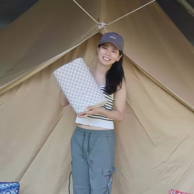 greysa格蕾莎隨身旅行小枕頭出差旅遊露營必備體積輕巧方便隨身攜帶布套設計簡約典雅品味