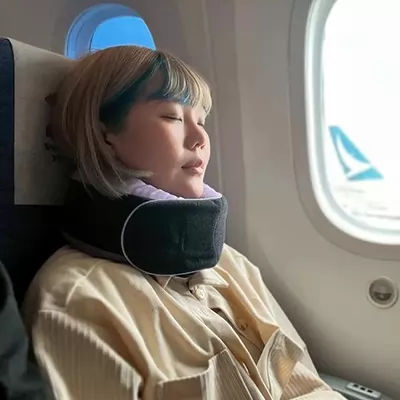 greysa格蕾莎全家福旅行頸枕搭飛機火車通勤坐著都很好睡史上最強頸枕