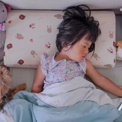 greysa格蕾莎幼兒生長曲線記憶枕90cm以上學齡前兒童適用的枕頭