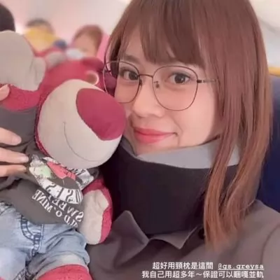 greysa格蕾莎全家福旅行頸枕搭飛機火車通勤坐著都很好睡史上最強頸枕
