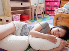 【推薦】全家大小都愛用的哺乳枕★GreySa格蕾莎哺乳護嬰枕★開箱!