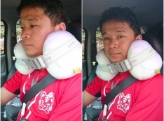 【推薦】旅行者必備、通勤者最愛,GreySa格蕾莎旅行頸枕