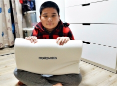 【推薦】【居家生活】GreySa格蕾莎/無毒環保記憶枕-兒童青少年專用,一眠大一吋,頭好壯壯,做起事來,事半功倍